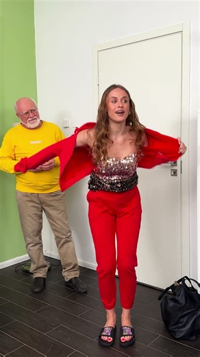 Grandpa's Hilarious Reaction to My Makeover! 😂