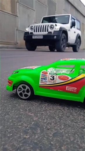 RC car Remote Control Mahindra Thar New Model Unboxing and Test Drive ReRevie🔔 ll😲