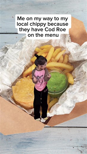 When you know a cod roe fix is waiting... #codroe #chippytea #chippy #roeandchips #roe