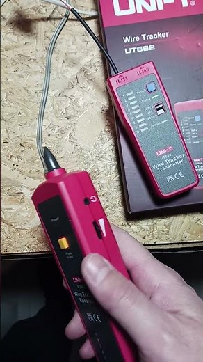 How to calibrate wire tracker UT682 #electricaltools #wiretracker #calibrations #shorts