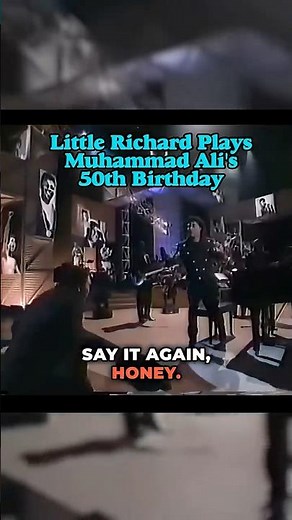 Little Richard Performing at Muhammad Ali's 50th Birthday