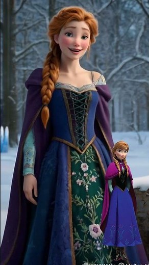 Frozen Characters in Real Life – AI Transforms Elsa, Anna & More!