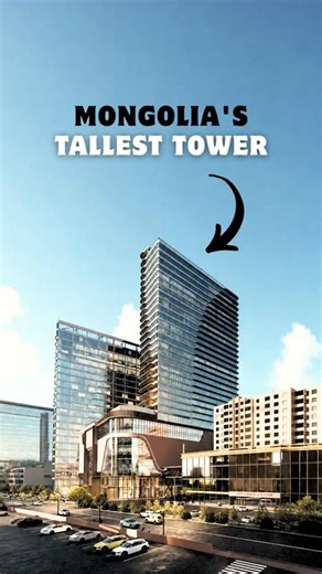Why Mongolia’s Tallest Building Is 25% Parking 😱