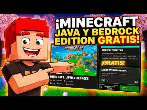 👉 CONSIGUE MINECRAFT JAVA & BEDROCK EDITION GRATIS en 2026 ✅