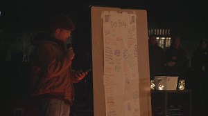 Community gathers to support injured classmate