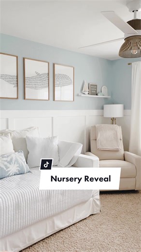 Coastal Nursery Reveal for Our Baby Boy!