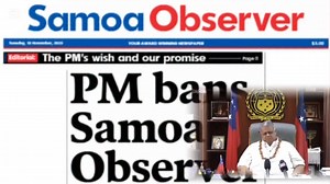 AUA GEI KOE KUUA SE AVAGOA ILE NUSIPEPA GA OLE OBSERVER. | Turisi Samoa Live Fonoti