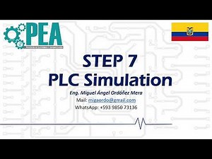 STEP 7 - SIMATIC MANAGER [2]: PLC simulation