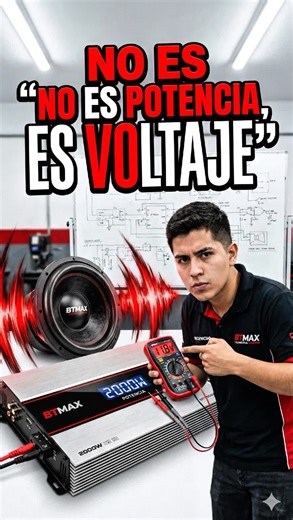 Errores de voltaje que afectan tu amplificador de audio