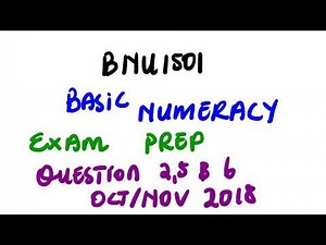 BNU1501 EXAMINATION PREP 101