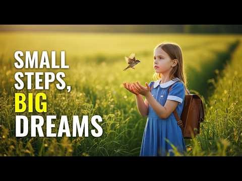 Small Steps, Big Dreams 🐦 | Motivational Story for Kids | Inspiring Bedtime Story