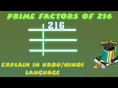 Prime Factors of 216 - Prime Factorization