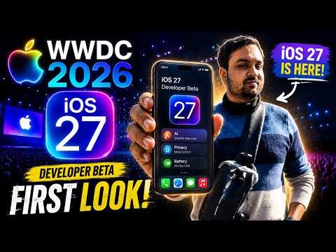 iOS 27 Developer Beta Is HERE! 😱 WWDC 2026 Biggest Upgrade Yet! #viral