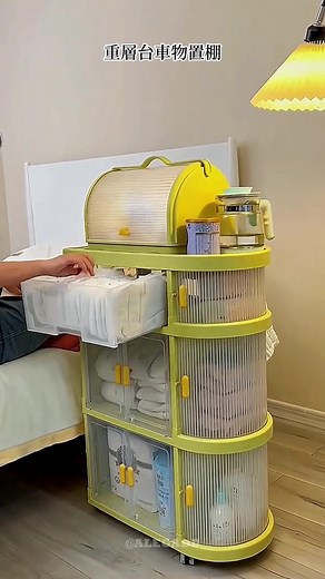 重層台車物置棚#いい物共有 #いい物推薦 #いいもの推薦 #おすすめ #收納神器 #収納してみた #家庭によい品物 #fy #fyp #trending