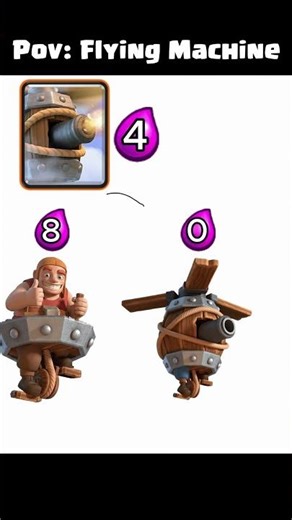 Flying Machine Myth #clashroyale