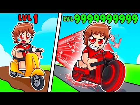 Level 1 vs Level 999 FASTEST Motorcycle in Roblox...