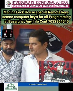 48K views · 568 reactions | Madina Lock House special Remote keys sensor computer key's for all Programming at Bazarghat Any Info Cont 7032864540 | A18 Telangana News | Facebook