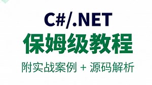 保姆级 C#/.NET 教程：零基础入门→语法精通→实战进阶全攻略，一站式掌握.NET 开发全技能，附实战案例   源码解析   进阶技巧