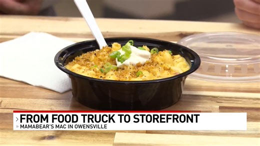 ICYMI: After eight years of serving customers from a food truck at events across the Tri-State, MamaBear's Mac has opened its first storefront in Owensville. LOCAL 12, WKRC-TV #LocalNews #local12 #Ohio #cincinnati #clermontcountyohio #Owensville #macandcheese #smallbusiness #foodtruck #restaurant | Katie Amrhein