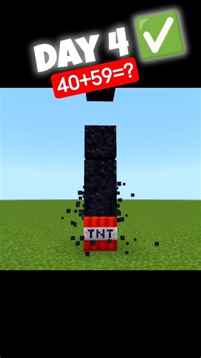 Minecraft Short (Day 4)#shorts #minecraft