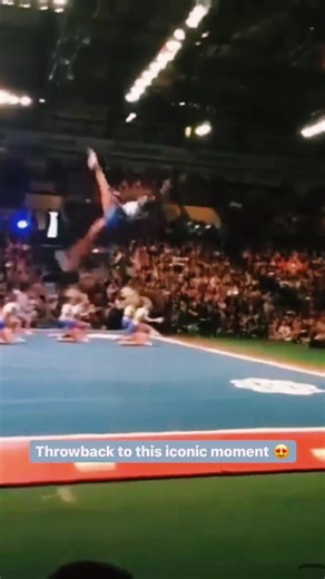 Angel Rice Iconic Kick Double in Cheerleading