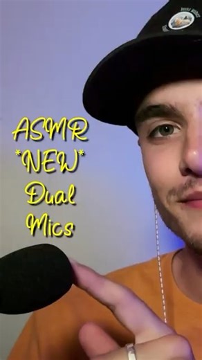 ASMR ~ *NEW* Dual Mics #asmr #shorts #fyp #tingles #asmrtriggers