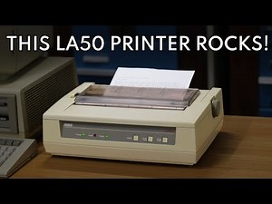 I Love this DEC LA50 Dot-Matrix Printer!