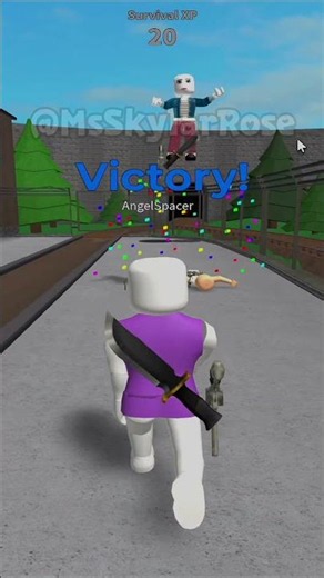 The sheriff avenged me immediately! 😯 #mm2 #murdermystery2