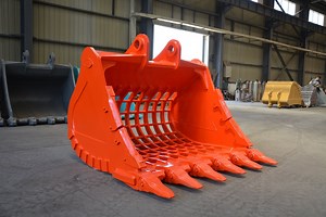 [Hot Item] Rotary Screen Bucket Excavator Spare Parts Attachments Skeleton Bucket