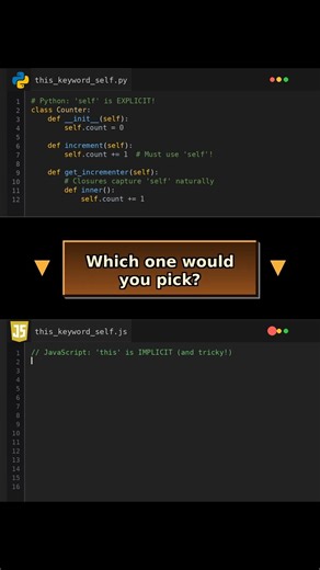 this Keyword vs self: Object Binding CONFUSION! #binding