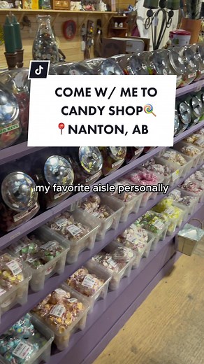 Exploring Nanton Candy Store in Alberta