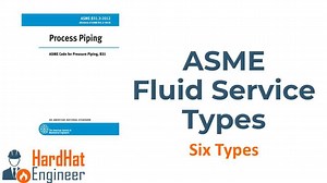 Learn about Six ASME B31.3 Fluid Service Types