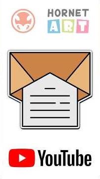 💌 How to Draw Mail Envelope (Envelope Drawing)