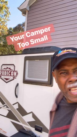 15 reactions · 3 comments | Is this camper too small #camper #camping #rvlife #diy #outdoors | Cleveland Randolph | Facebook