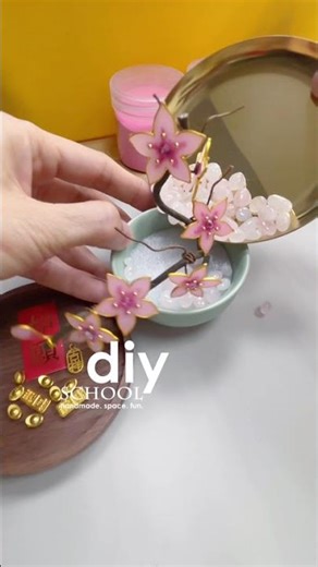 空窗琺瑯｜袖珍寶石轉運盆_自帶光環_桃花緣｜創造日常小豐盛 #jewelry #handmade #jewelry #掐絲琺瑯 #空窗琺瑯 #非遺