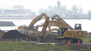 As construction continues, the first phase of the new Ralph Wilson Park is set to open summer 2026