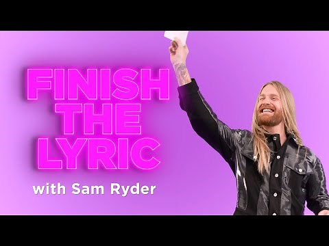 Sam Ryder covers Olivia Rodrigo, Adele & More | Finish The Lyric | Capital