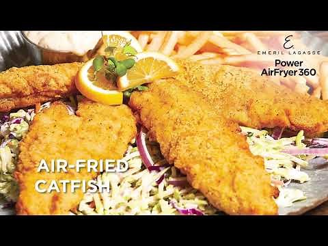 Air-Fried Catfish | Emeril Lagasse Power AirFryer 360 Recipes