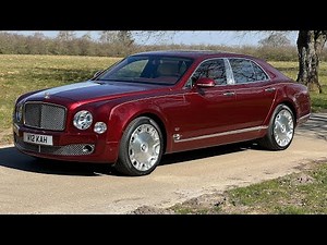 2012 Bentley Mulsanne 1 of 2 built "Merlin Edition" Left Hand Drive.