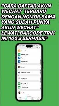 How to register a WeChat account with a number that already has an account (double account)