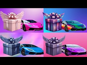 Choose Your Gift from 4 Boxes 🎁😍👑💝 4 gift box challenge #4giftbox