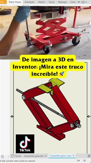 Ensamblaje rápido en Autodesk Inventor en 60 segundos