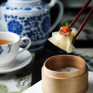Embark on a culinary journey with The Chinese Library "Dragon's Tale" menu