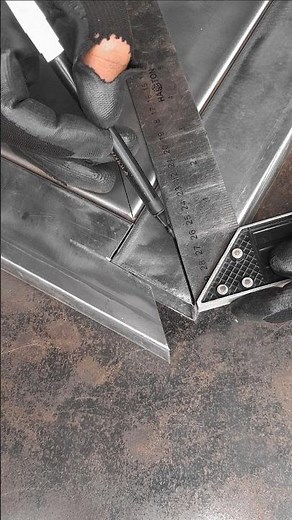 Angle iron connection #welder #welsing #square