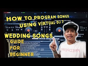 VIRTUAL DJ, How to Program a Songs Using Virtual DJ, Wedding Set up, How to set up Sound System