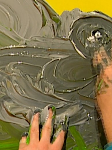 Messy Hands Crafting Without Brushes! 🎨🐿️