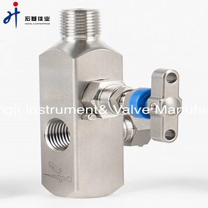 [Hot Item] Stainless Steel Swagelok Type Multi Port Valve Stainless Steel Gauge Root Valve