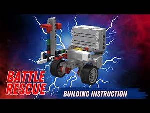 BUILDING INSTRUCTION EV3 - BATTLE RESCUE ROBOT #lego #ev3 #stemplus #buildinginstructions