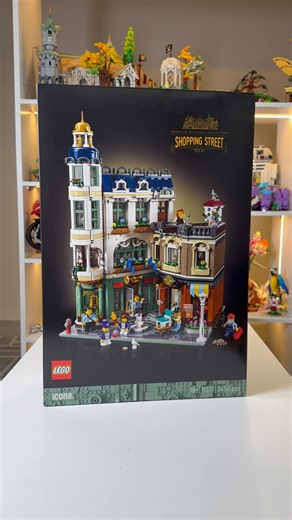 Saif Abouelseoud - The Brick Pharaoh on Instagram: "LEGO Icons Shopping Street Modular Building Revealed! It is releasing January 1st for $259.99 having 3456 Pieces & 7 minifigures! This set was gifted by The @lego Group as part of the LEGO Ambassador Network. #rlfm #reviews #11371"