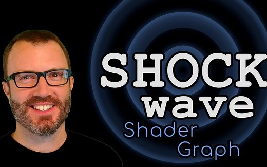 【unity教程】Shader Graph冲击波效果【中文字幕】